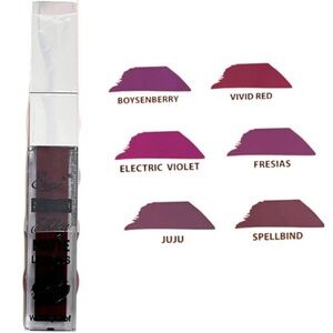 Starry Silky Matte Lipgloss 6 pcs